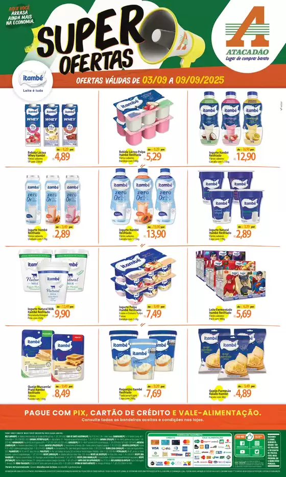 Catálogo Atacadão em Cabo de Santo Agostinho | Nossas melhores ofertas para você | 2025-09-03T00:00:00.000Z - 2025-09-09T00:00:00.000Z