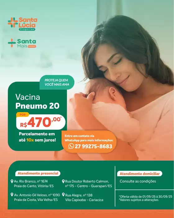 Catálogo Farmácia Santa Lúcia em Ananindeua | Grandes descontos em produtos selecionados | 2025-09-04T00:00:00.000Z - 2025-09-30T00:00:00.000Z