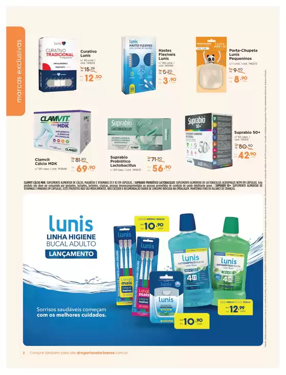 Ofertas válidas de 01/09/2025 a 30/09/2025, no estado de Santa Catarina.