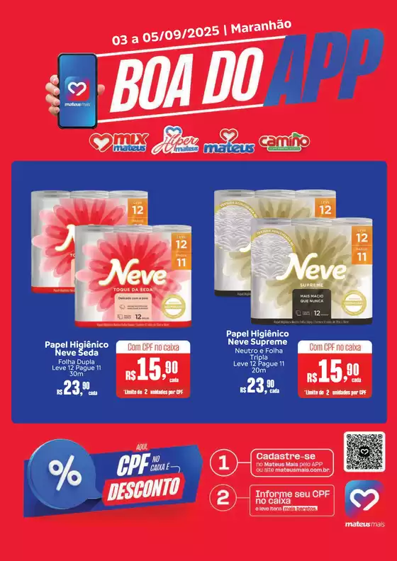 Ofertas exclusivas para nossos clientes