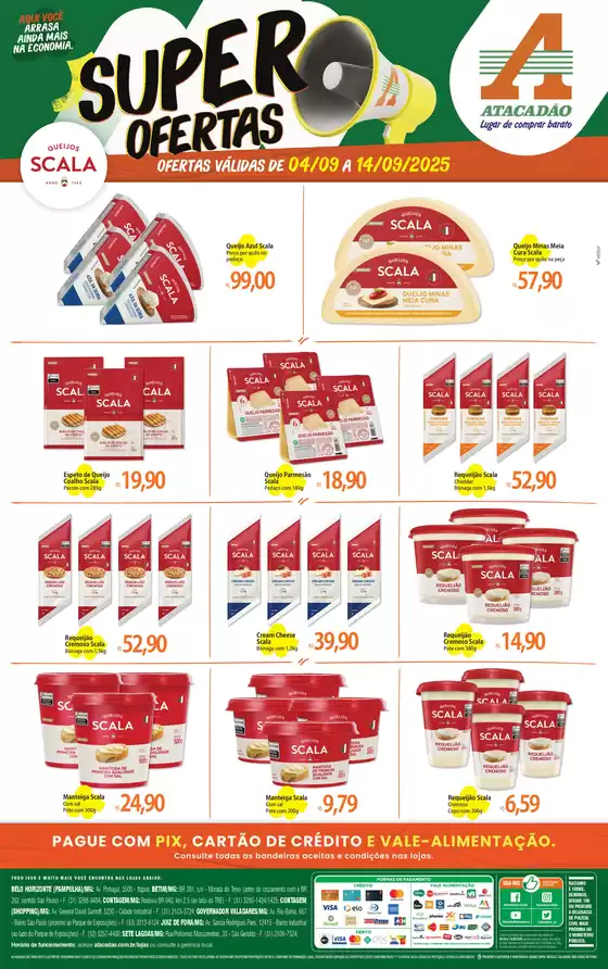 Catálogo Atacadão em Sete Lagoas | Melhores ofertas para compradores econômicos | 2025-09-04T00:00:00.000Z - 2025-09-14T00:00:00.000Z