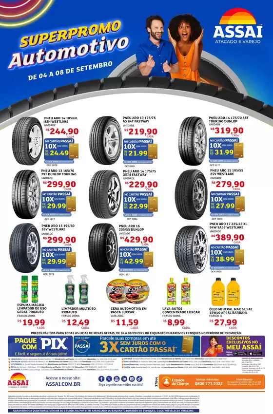 Ampla seleção de ofertas