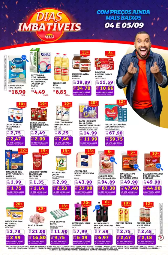 Catálogo Assaí Atacadista em Praia Grande | Melhores ofertas para todos os clientes | 2025-09-04T00:00:00.000Z - 2025-09-05T00:00:00.000Z