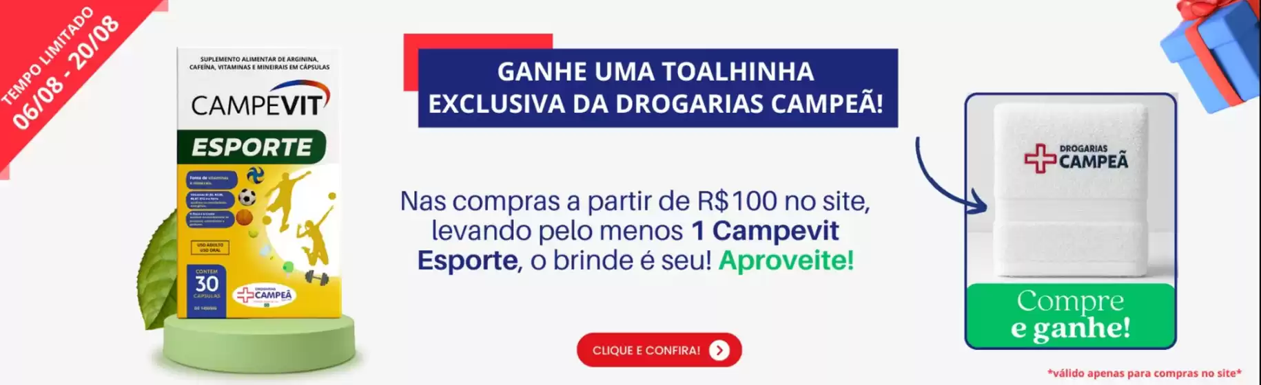 Drogarias Campeã promociones 15% dcto!