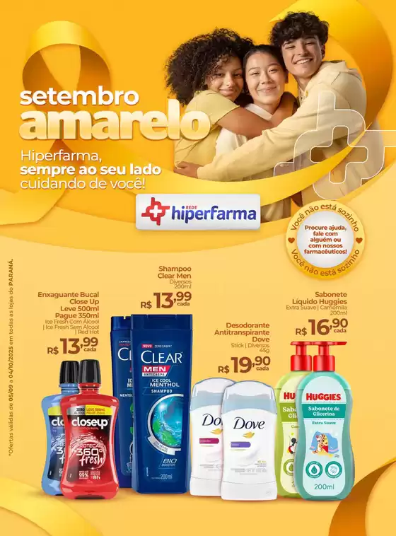 Catálogo Hiper Farma em Fazenda Rio Grande | Catálogo Paraná | 2025-09-05T00:00:00.000Z - 2025-10-04T00:00:00.000Z