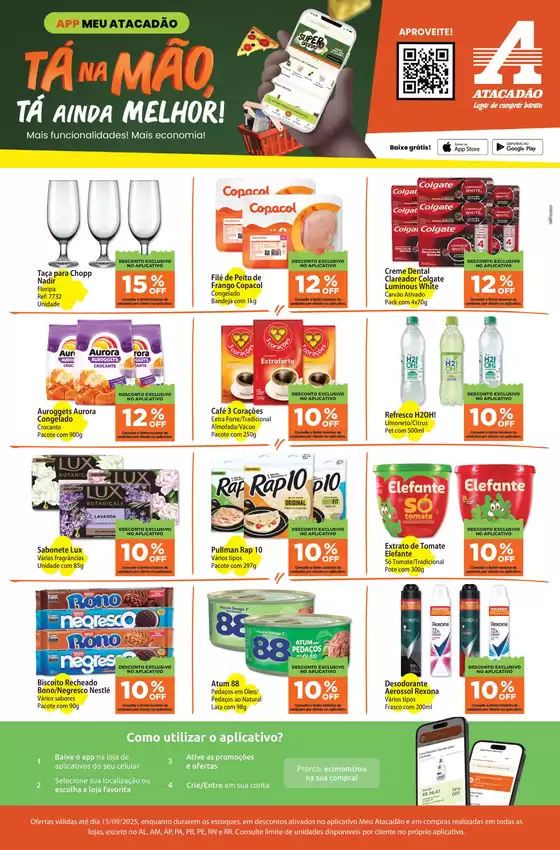 Ofertas especiais atraentes para todos