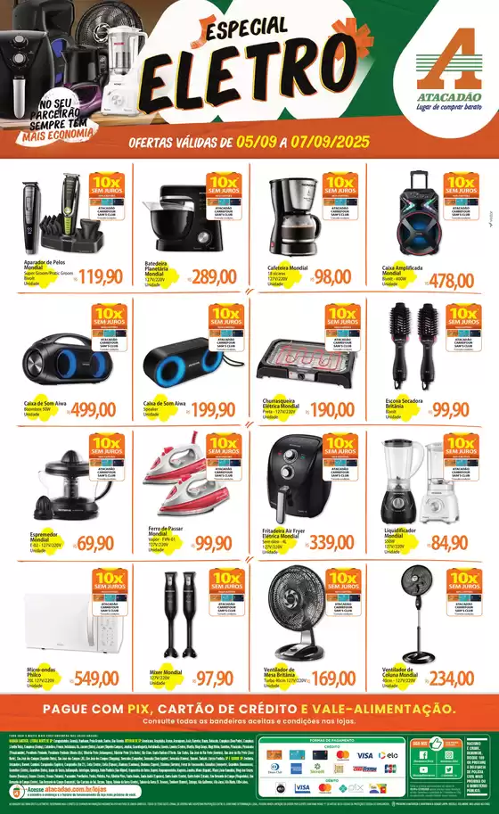 Ofertas exclusivas para nossos clientes