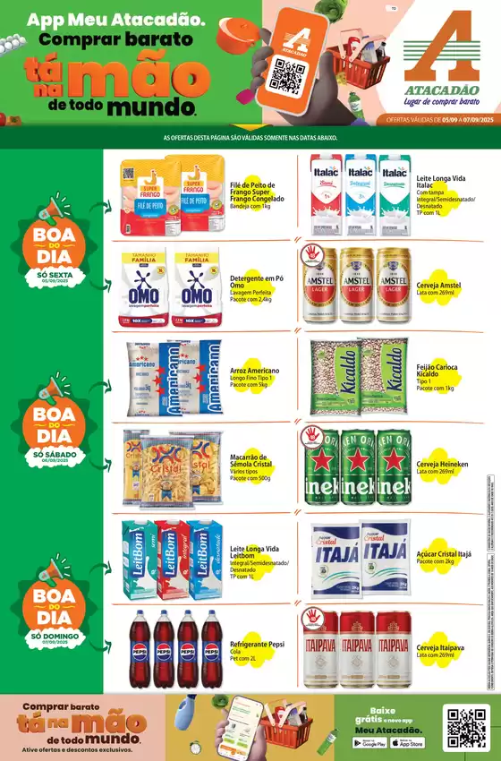 Grandes descontos em produtos selecionados