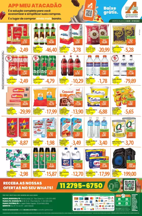 Grandes descontos em produtos selecionados