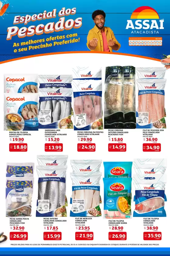 Promoções especiais em andamento