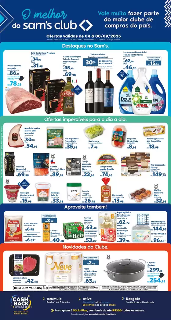 Catálogo Sam's Club em Capitão Poço | Economize agora com nossas ofertas | 2025-09-05T00:00:00.000Z - 2025-09-08T00:00:00.000Z