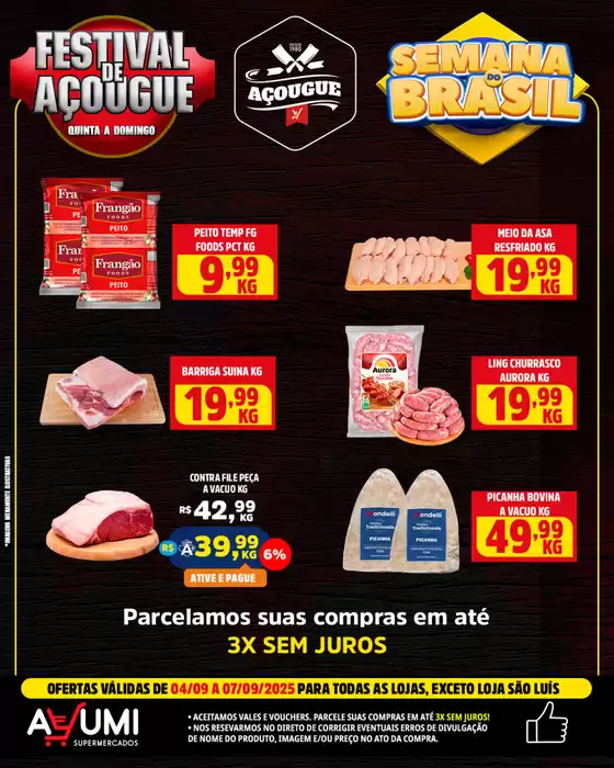 Catálogo Ayumi Supermercados | Nossas melhores pechinchas | 2025-09-05T00:00:00.000Z - 2025-09-07T00:00:00.000Z
