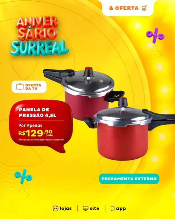 Ofertas exclusivas para nossos clientes