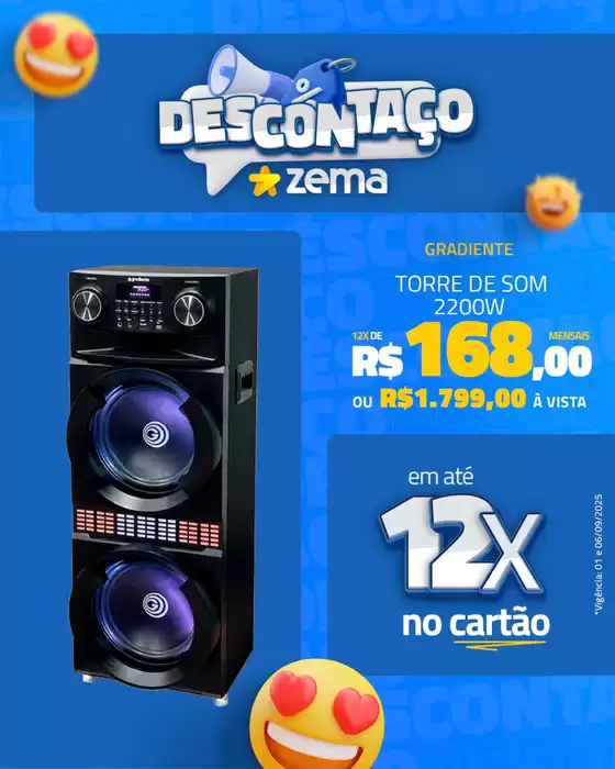 Catálogo Zema em Sete Lagoas | Grandes descontos em produtos selecionados | 2025-09-05T00:00:00.000Z - 2025-09-10T00:00:00.000Z