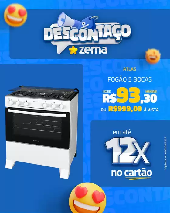 Grandes descontos em produtos selecionados