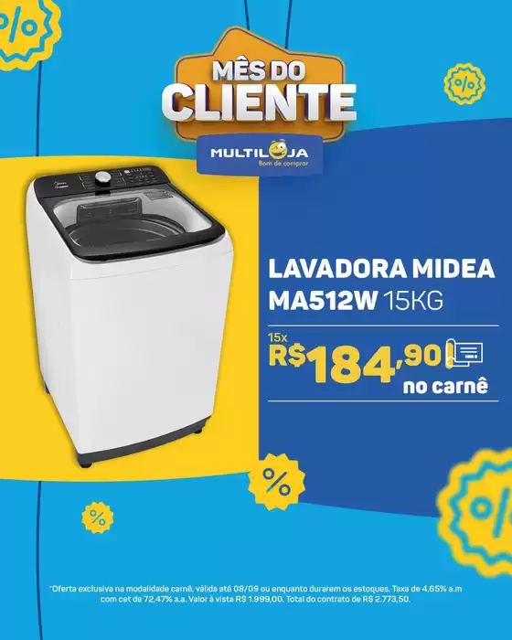 Catálogo Multiloja em Castelândia | Encarte Multiloja | 2025-09-08T00:00:00.000Z - 2025-09-08T00:00:00.000Z