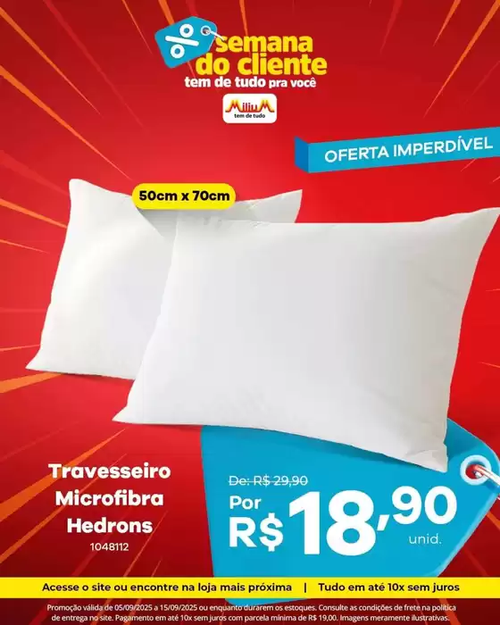 Catálogo Milium em Gonçalves | Encarte Milium | 2025-09-08T00:00:00.000Z - 2025-09-15T00:00:00.000Z