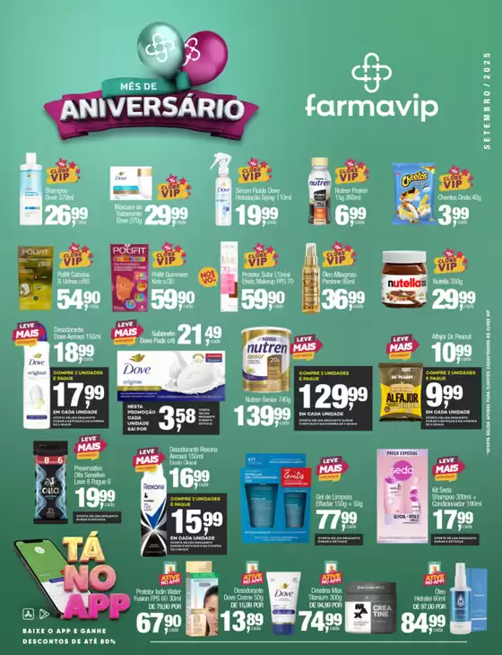 Catálogo Farmavip em São Bernardo do Campo | Encarte Farmavip | 2025-09-08T00:00:00.000Z - 2025-09-15T00:00:00.000Z