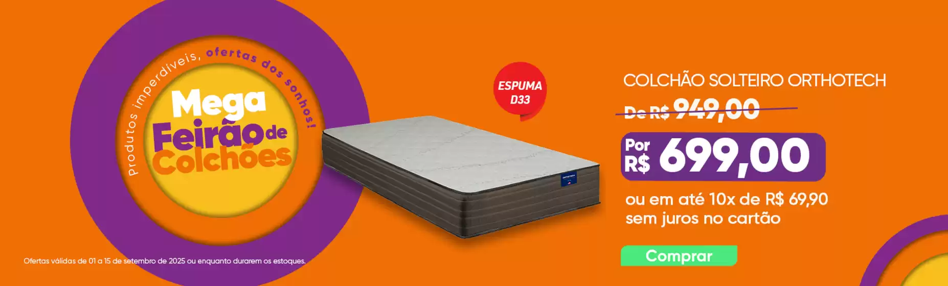 Promoções especiais em andamento