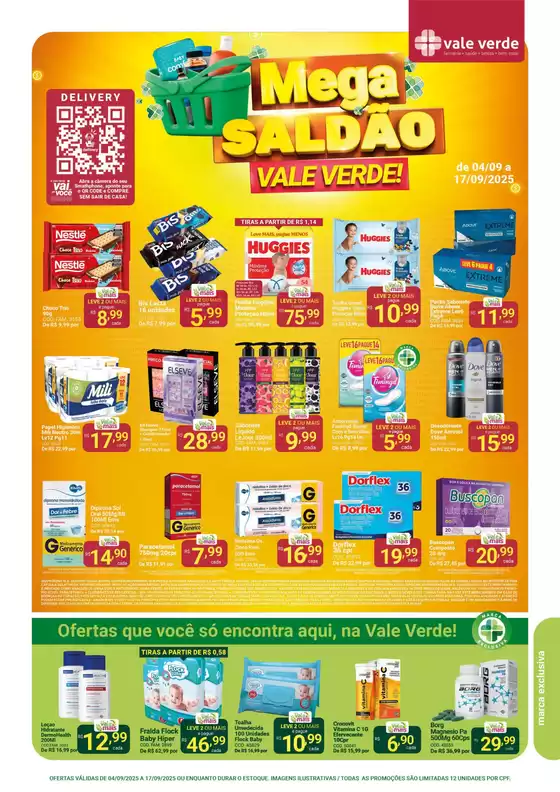 Ofertas especiais atraentes para todos