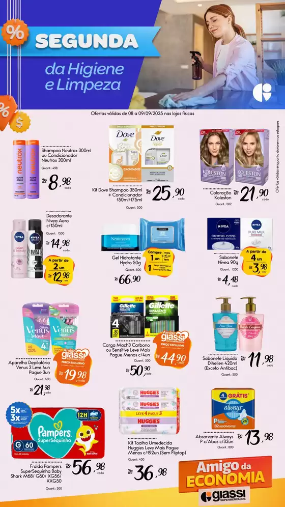 Catálogo Giassi Supermercados em Florianópolis | Ofertas do dia | 2025-09-08T00:00:00.000Z - 2025-09-09T00:00:00.000Z