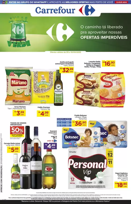 Catálogo Carrefour em Macaé | Economize agora com nossas ofertas | 2025-09-08T00:00:00.000Z - 2025-09-10T00:00:00.000Z