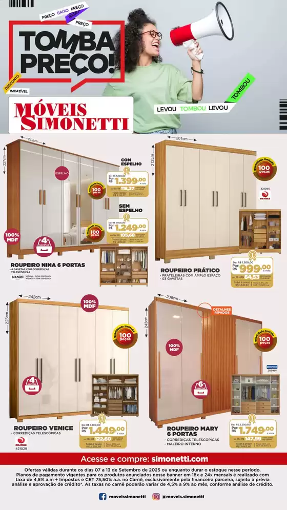 Ofertas exclusivas para nossos clientes