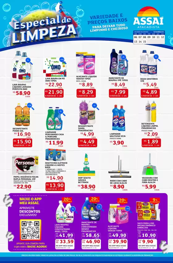 Catálogo Assaí Atacadista em Francisco Santos | Ofertas especiais atraentes para todos | 2025-09-08T00:00:00.000Z - 2025-09-15T00:00:00.000Z