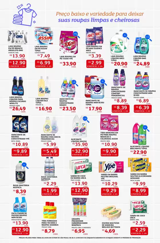 Ofertas especiais atraentes para todos