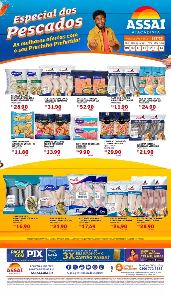 Ofertas exclusivas para nossos clientes
