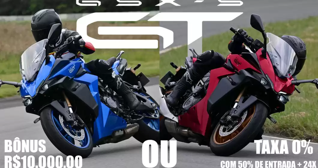 Catálogo Suzuki Motos em São João de Pirabas | Ofertas Suzuki Motos | 2025-09-09T00:00:00.000Z - 2025-10-09T00:00:00.000Z