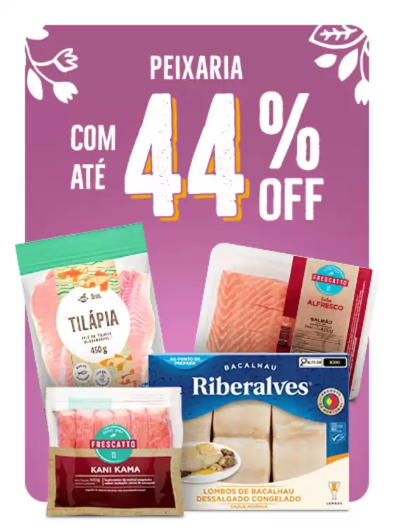 Ofertas especiais atraentes para todos
