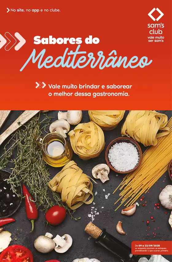 OFERTAS SABORES DO MEDITERRÂNEO