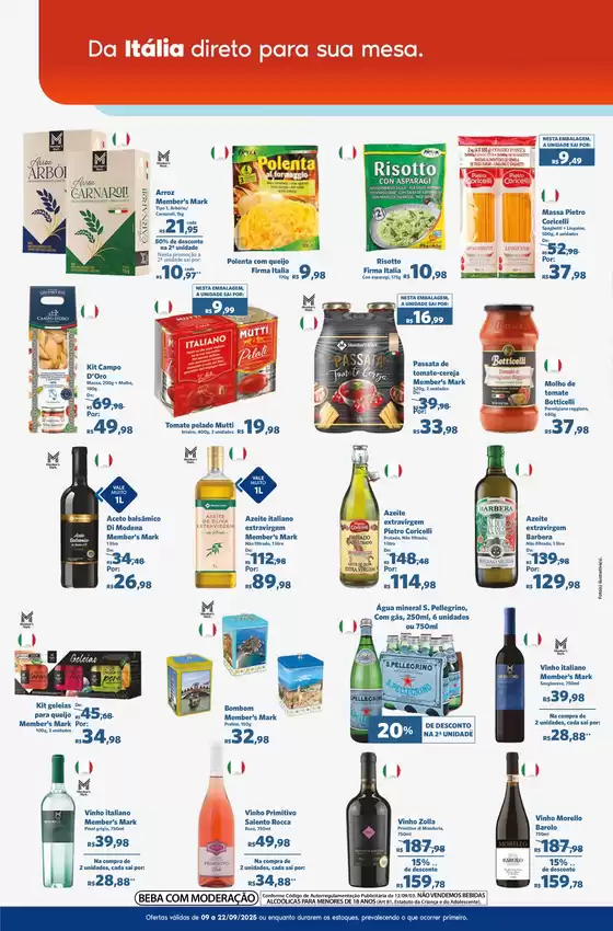 OFERTAS SABORES DO MEDITERRÂNEO