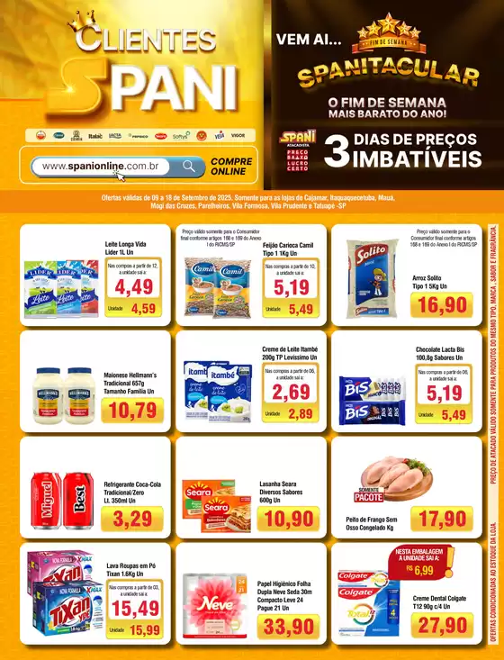 Ofertas especiais atraentes para todos