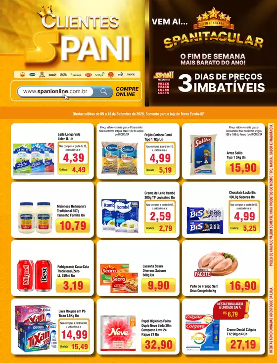 Ofertas especiais atraentes para todos