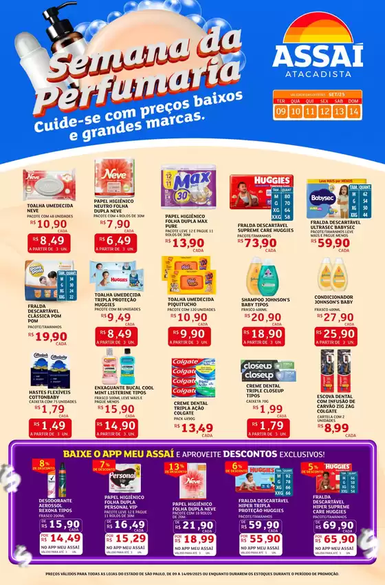 Promoções especiais em andamento
