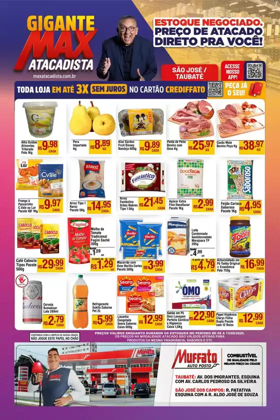 Promoções especiais em andamento