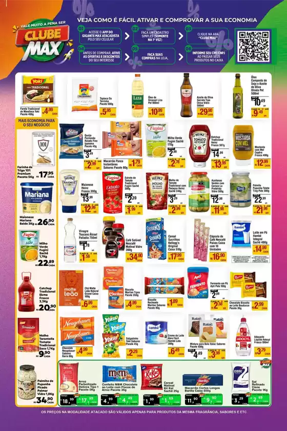 Promoções especiais em andamento