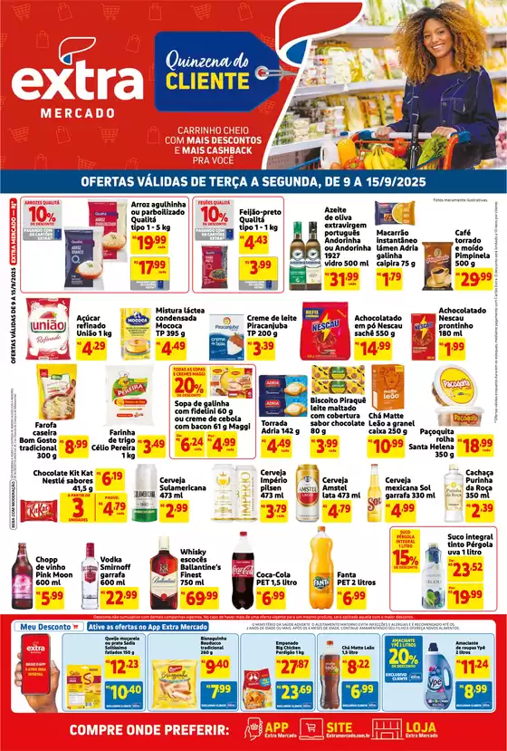 Ofertas especiais atraentes para todos