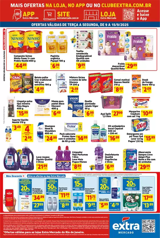 Ofertas especiais atraentes para todos