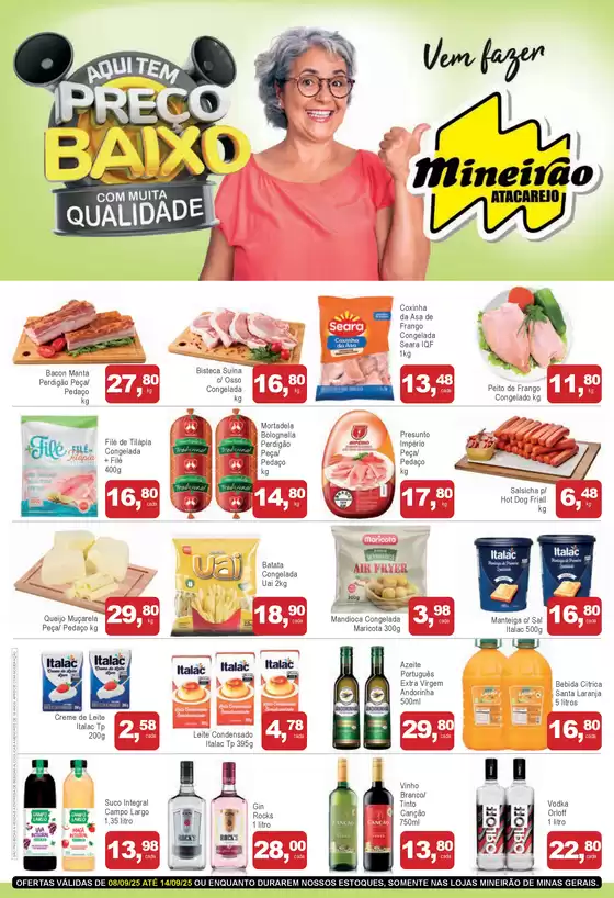 Catálogo Mineirão Atacarejo em Sete Lagoas | Ótima oferta para todos os clientes | 2025-09-09T00:00:00.000Z - 2025-09-14T00:00:00.000Z