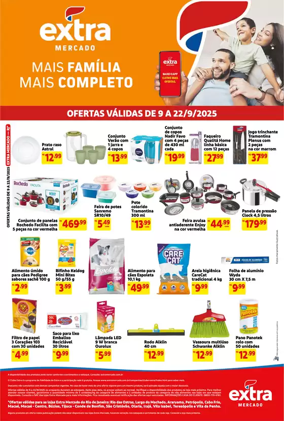 Catálogo Mercado Extra em Petrópolis | Descubra ofertas atraentes | 2025-09-09T00:00:00.000Z - 2025-09-22T00:00:00.000Z