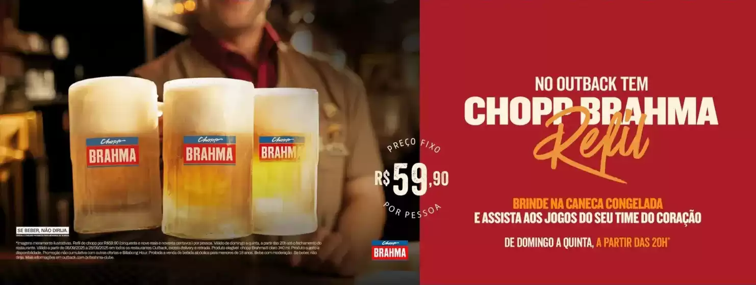 Chopp Brahma Refil