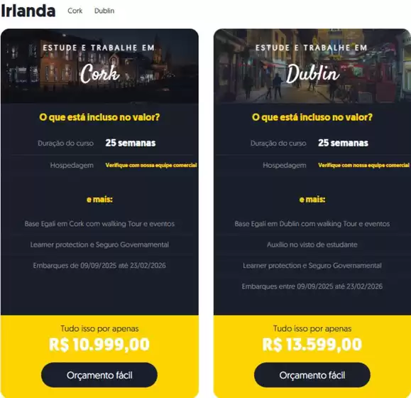 Egali promociones! IRLANDA