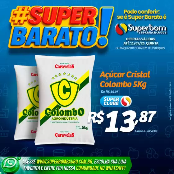Catálogo Superbom Supermercados | Economize agora com nossas ofertas | 2025-09-10T00:00:00.000Z - 2025-09-11T00:00:00.000Z