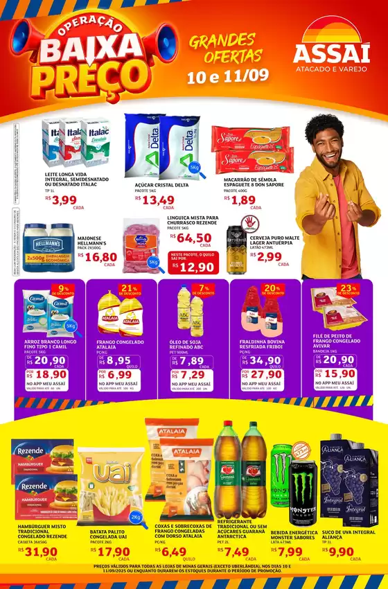 Catálogo Assaí Atacadista em Belo Horizonte | Ótima oferta para caçadores de pechinchas | 2025-09-10T00:00:00.000Z - 2025-09-11T00:00:00.000Z