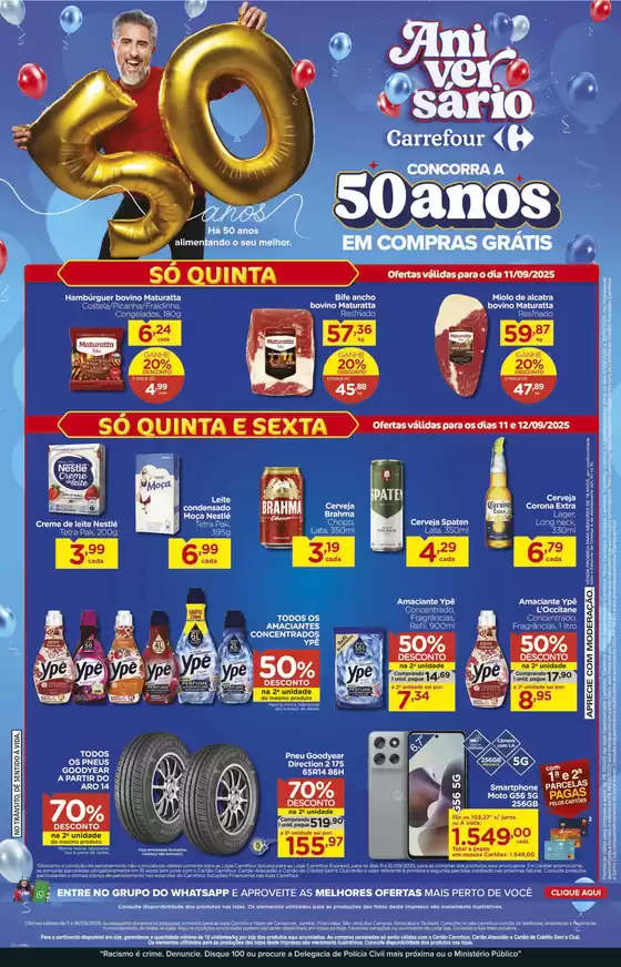 Descontos e promoções