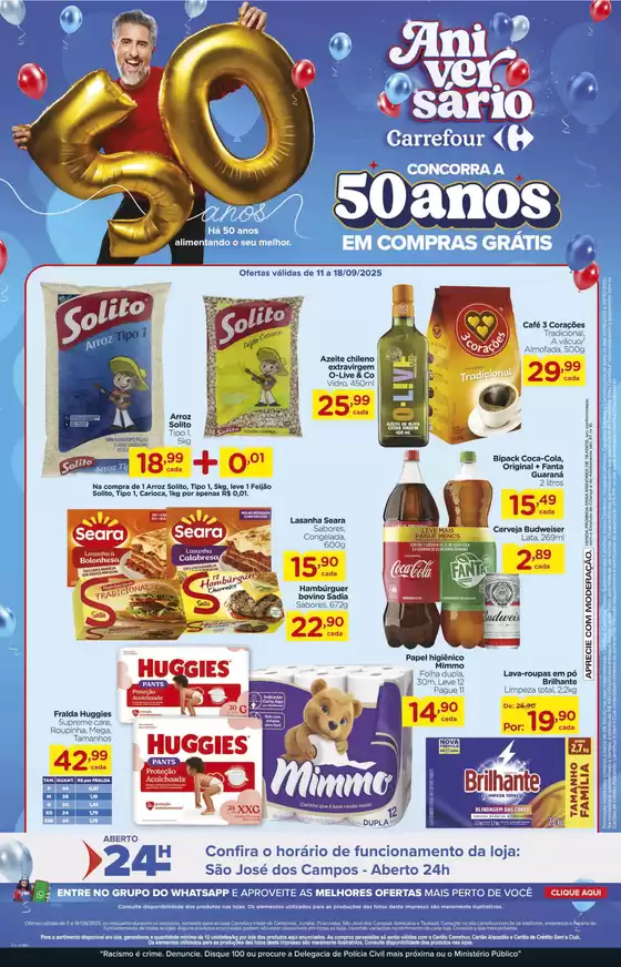 Descontos e promoções