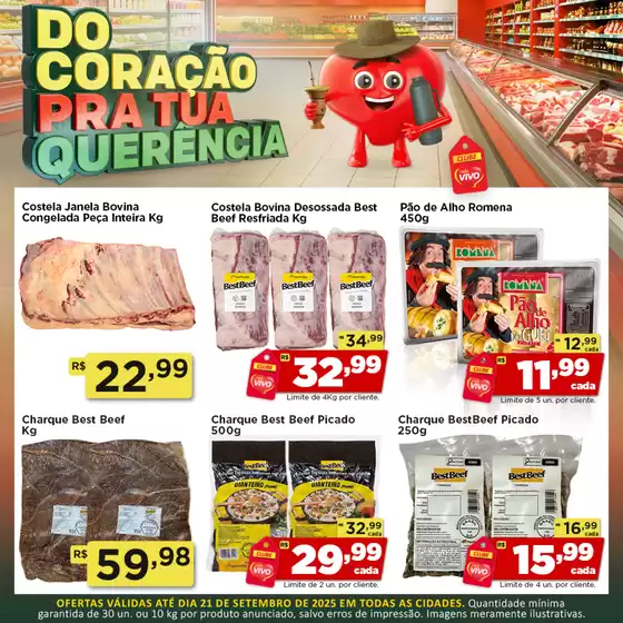 Promoções especiais em andamento